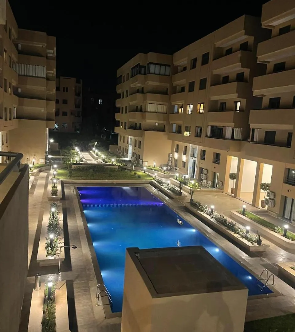 Appartement De Luxe 2 Chambres Piscine Marakeş